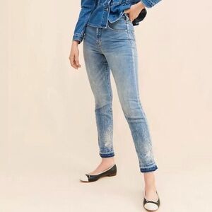 Pilcro Light Blue Ankle Jeans